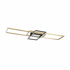 Trio Lighting Plafonnier LED Irvine, CCT, intensité lumineuse variable, laiton| Plafonniers Led|Plafonniers
