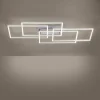 JUST LIGHT. Plafonnier LED Iven, dim, acier, 95x51,5cm| Plafonniers Led|Plafonniers
