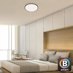 Briloner Plafonnier LED Ivy Sky S, décor étoiles, Ø 49 cm| Plafonniers Led|Plafonniers