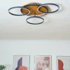 Eco-Light Plafonnier LED Kiru, pin, longueur 60,8 cm, à 3 lampes, bois| Plafonniers Led|Plafonniers