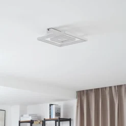 Lindby Plafonnier LED Madamo, blanc, 30 cm, 3000K| Plafonniers Led|Plafonniers