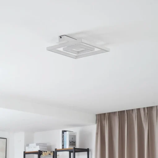 Lindby Plafonnier LED Madamo, blanc, 30 cm, 3000K| Plafonniers Led|Plafonniers