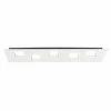 Fabbian Plafonnier LED long Quarter en blanc| Plafonniers Led|Plafonniers
