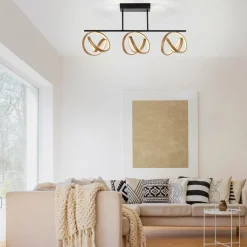 Paul Neuhaus Plafonnier LED Loop, dimmable, à trois lampes| Plafonniers Led|Plafonniers
