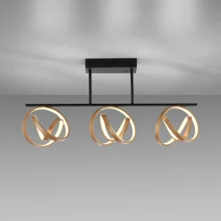 Paul Neuhaus Plafonnier LED Loop, dimmable, à trois lampes| Plafonniers Led|Plafonniers