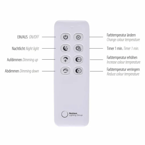 Paul Neuhaus Plafonnier LED Loop, dimmable, à trois lampes| Plafonniers Led|Plafonniers