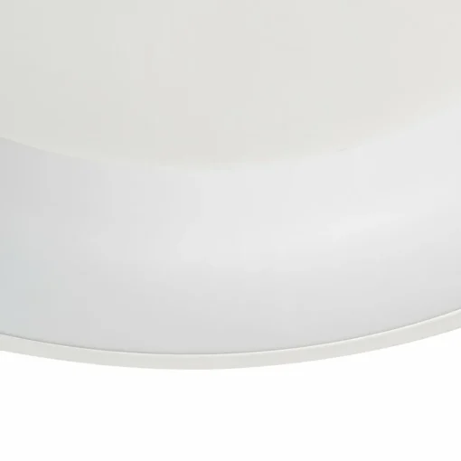 Lucande Plafonnier LED Samvel, Ø 38,4 cm, blanc, fer| Plafonniers Led|Plafonniers