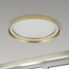 ORION Plafonnier LED Manta, Ø 45 cm, doré, aluminium, up/down| Plafonniers Led|Plafonniers