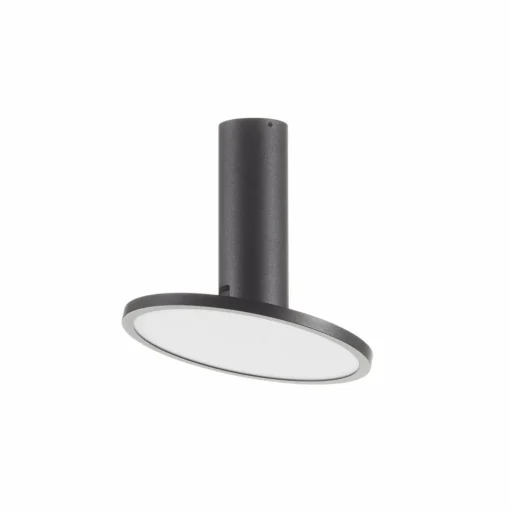 ACB ILUMINACIÓN Plafonnier LED Morgan, mobile, noir| Plafonniers Led|Plafonniers