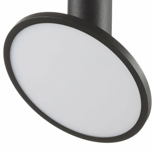 ACB ILUMINACIÓN Plafonnier LED Morgan, mobile, noir| Plafonniers Led|Plafonniers