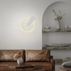Briloner Plafonnier LED Nico, 3 000 K, rond, chromé| Luminaires Led D'Intérieur