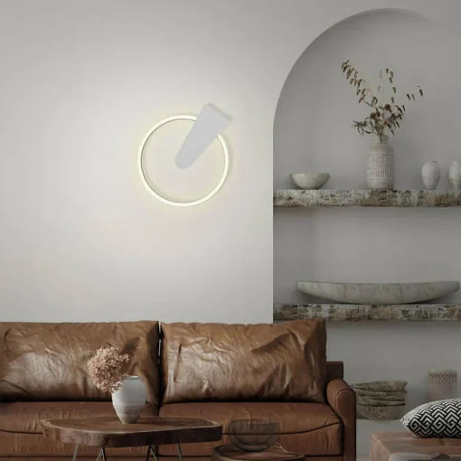 Briloner Plafonnier LED Nico, 3 000 K, rond, chromé| Luminaires Led D'Intérieur