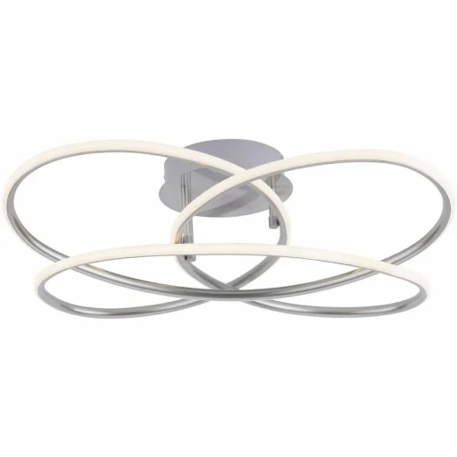 JUST LIGHT. Plafonnier LED Node, dimmable, acier| Plafonniers Led|Plafonniers