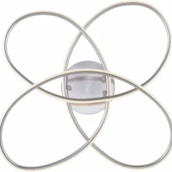 JUST LIGHT. Plafonnier LED Node, dimmable, acier| Plafonniers Led|Plafonniers