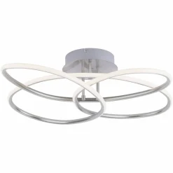JUST LIGHT. Plafonnier LED Node, dimmable, acier| Plafonniers Led|Plafonniers