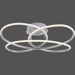 JUST LIGHT. Plafonnier LED Node, dimmable, acier| Plafonniers Led|Plafonniers
