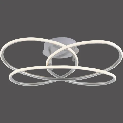 JUST LIGHT. Plafonnier LED Node, dimmable, acier| Plafonniers Led|Plafonniers