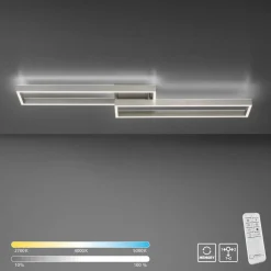 Paul Neuhaus Plafonnier LED Paan, dimmable, CCT, mémoire| Plafonniers Led|Plafonniers