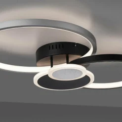 JUST LIGHT. Plafonnier LED Papilon, 58x48 cm| Plafonniers Led|Plafonniers