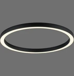 PURE Plafonnier LED Lines, Ø 70 cm, anthracite, CCT, télécommande| Plafonniers Led|Plafonniers