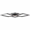 Brilliant Plafonnier LED Quon CCT avec télécommande 4 lampes| Plafonniers Led|Plafonniers