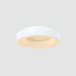Steinhauer Plafonnier LED Ringlede, 2.700 K, Ø 38 cm, blanc, métal| Luminaires Led D'Intérieur