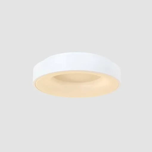 Steinhauer Plafonnier LED Ringlede, 2.700 K, Ø 38 cm, blanc, métal| Luminaires Led D'Intérieur