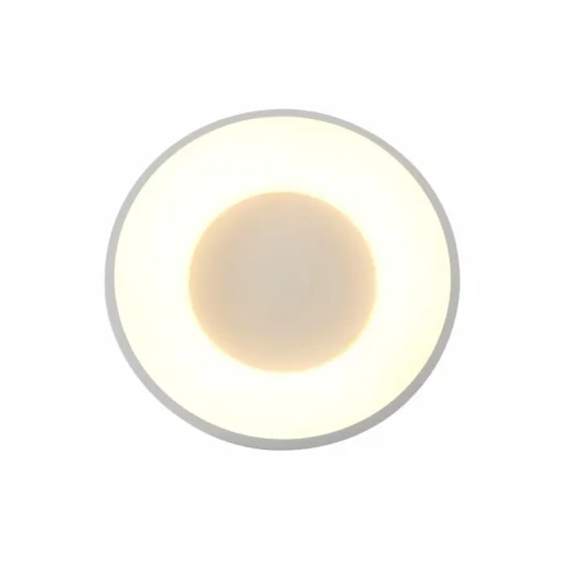 Steinhauer Plafonnier LED Ringlede, 2.700 K, Ø 38 cm, blanc, métal| Luminaires Led D'Intérieur