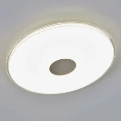 Trio Lighting Plafonnier LED rond Shogun avec aspect scintillant| Plafonniers Led|Plafonniers