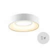 EVN Plafonnier LED Sauro, Ø 30 cm, blanc| Plafonniers Led|Plafonniers