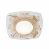 Elobra Plafonnier LED Scandi Savanne, orange, 58 cm, bois| Plafonniers Led|Plafonniers