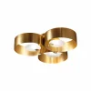 Masiero Plafonnier LED Sound à 3 lampes, doré| Plafonniers Led|Plafonniers