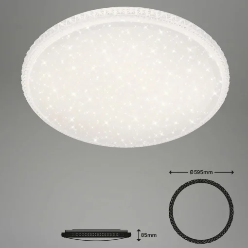 Briloner Plafonnier LED Style, télécommande| Plafonniers Led|Plafonniers