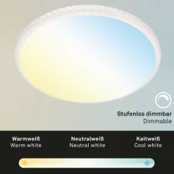 Briloner Plafonnier LED Style, télécommande| Plafonniers Led|Plafonniers