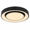 Globo Plafonnier LED Sully RGBW télécommande, noir| Plafonniers Led|Plafonniers