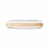 Brilliant Plafonnier LED Tumeo, longueur 40 cm, bois clair, métal/bois| Plafonniers Led|Plafonniers