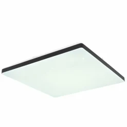 Globo Plafonnier LED Ully smart Tuya, CCT, noir| Plafonniers Led|Plafonniers