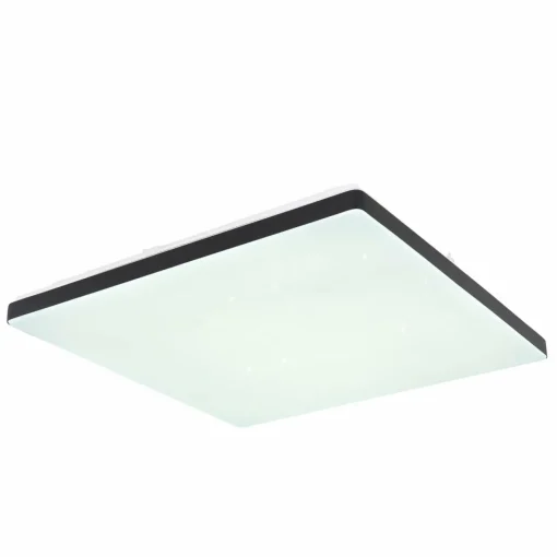 Globo Plafonnier LED Ully smart Tuya, CCT, noir| Plafonniers Led|Plafonniers