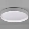Reality Leuchten Plafonnier LED Zeta tunable white, gris/doré| Plafonniers Led|Plafonniers
