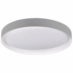 Reality Leuchten Plafonnier LED Zeta tunable white, gris/doré| Plafonniers Led|Plafonniers