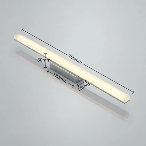 Lindby Plafonnier pour salle de bains Levke à LED, IP44| Plafonniers Led|Plafonniers