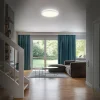 Briloner Plafonnier pour salle de bain LED Slim Drip, blanc, Ø 42 cm| Plafonniers Led|Plafonniers