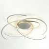 Escale Plafonnier Space design aluminium 80 cm| Plafonniers Led|Plafonniers