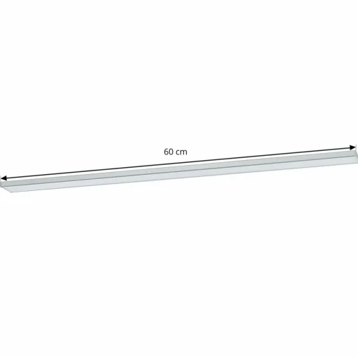 PRIOS Ashtonis lampe sous meuble LED, angulaire, 60 cm| Luminaires Led D'Intérieur