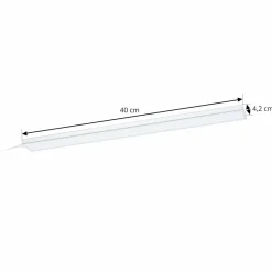 PRIOS Ashtonis lampe sous meuble LED angles 40 cm| Luminaires Led D'Intérieur