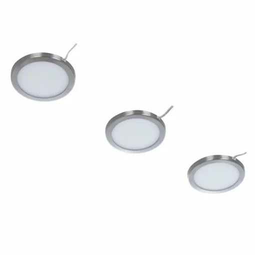 PRIOS Jopos lampe pour meubles LED en lot de 3| Luminaires Led D'Intérieur