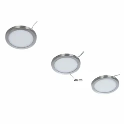 PRIOS Jopos lampe pour meubles LED en lot de 3| Luminaires Led D'Intérieur