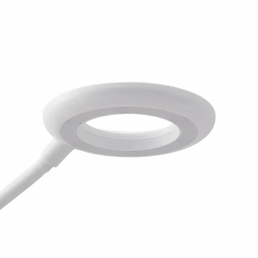 PRIOS lampe à pince LED Harumi, blanc, batterie, USB, 51 cm de haut| Luminaires Led D'Intérieur