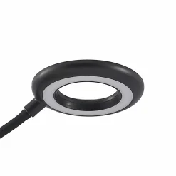 PRIOS lampe à pince LED Harumi, noir, batterie, USB, 51 cm| Luminaires Led D'Intérieur