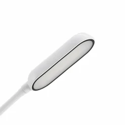 PRIOS lampe à pince LED Najari, blanc, batterie, USB, 51 cm de haut| Luminaires Led D'Intérieur